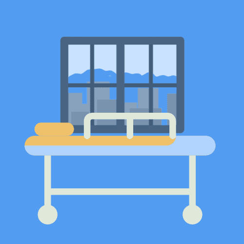 Background for Hospital Incidentals (Telephone, TV)