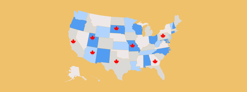 Background for 加拿大“雪鸟族”可在美国停留多久?